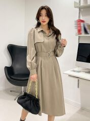 Акція на Плаття жіноче SHEIN GD-00169091 L Сіра від Rozetka