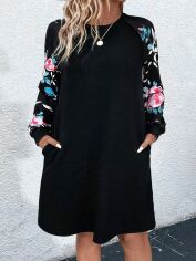 Акція на Плаття жіноче SHEIN GD-00170816 XL Чорне від Rozetka