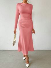 Акція на Плаття жіноче SHEIN GD-00170315 XL Світло-рожеве від Rozetka