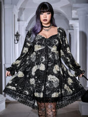 Акція на Плаття жіноче SHEIN GD-00170383 XL Чорне від Rozetka