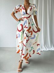 Акція на Сукня жіноча SHEIN GD-00158853 M Різнокольорова від Rozetka