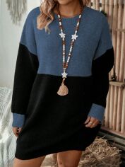 Акція на Плаття жіноче SHEIN GD-00169099 3XL Синє від Rozetka