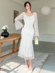 Акція на Сукня жіноча SHEIN GD-00143517 L Біла від Rozetka