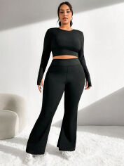 Акція на Спортивний костюм жіночий SHEIN GD-00164802 4XL Чорний від Rozetka