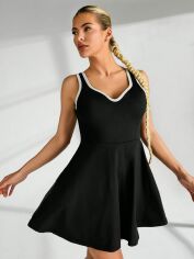 Акція на Комбінезон жіночий SHEIN GD-00170288 M Чорний від Rozetka