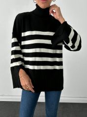 Акція на Светр жіночий SHEIN GD-00156723 One Size Чорний від Rozetka