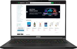 Акція на Ноутбук MSI Stealth A16 AI+ A3XWJG-084XUA Core Black / 16" OLED WQXGA 240 Гц / AMD Ryzen AI 9 HX 370 / RAM 32 ГБ / SSD 1 ТБ / RTX 5090, 24 ГБ / 4-Zone RGB від Rozetka