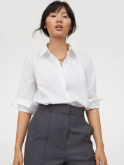Акція на Сорочка H&M 0932278_біла S Біла від Rozetka