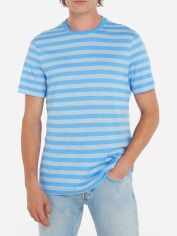 Акція на Футболка довга чоловіча Tommy Hilfiger thmw0mw346610a5 2XL Блакитна від Rozetka