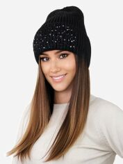 Акція на Шапка жіноча Kamea K.23.030.08 One Size Чорна від Rozetka