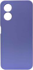 Акція на Панель DM Silicone Case Full Camera (AAA) для OPPO A17 Lilac Pastel від Rozetka