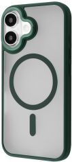 Акція на Панель Proove Essence with Magnetic Ring для Apple iPhone 16 Green від Rozetka