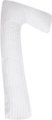 Акція на Подушка для вагітних та відпочинку MirSon №5003 Color Line 17-0605 Stripe White Г-подібна 140х40х20 см від Rozetka