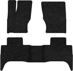 Акція на Ворсові килимки EVAtech Premium в салон авто для Land Rover Range Rover Sport (L494) 2013-2022 2 покоління SUV EU Чорний кант від Rozetka