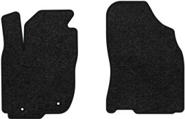 Акція на Ворсові килимки EVAtech Premium в салон авто для Toyota RAV4 (XA40) (closed threshold) 2013-2016 4 покоління SUV USA Чорний кант від Rozetka