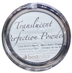 Акція на Пудра Best Color Cosmetics Perfection Прозора 9.5 г від Rozetka