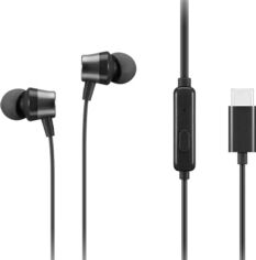 Акція на Навушники Lenovo USB-C Wired In-Ear Headphone від Rozetka