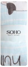 Акція на Рушник мікрофібра Soho Банний 70х140 см Dogs (70*140см, мікроф. Dogs) від Rozetka