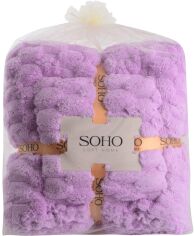 Акція на Набір 2 мікрофіброві рушники Soho Банних 35х75 + 70х140 см Sote Lilac (35*75+70*140см, мікроф. Sote Lil) від Rozetka