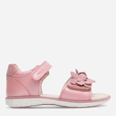 Акція на Дитячі шкіряні сандалії для дівчинки Lasocki Kids Heart CI12-2854-02D 27 Рожеві від Rozetka