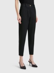 Акція на Штани жіночі United Colors of Benetton 4FRXDF096-100 40 Чорні від Rozetka