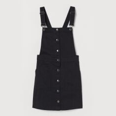 Акція на Сарафан джинсовий жіночий H&M 814517 42 Темно-сірий від Rozetka