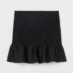 Акція на Спідниця міні літня жіноча H&M XAZ324430JQEH S Чорна від Rozetka