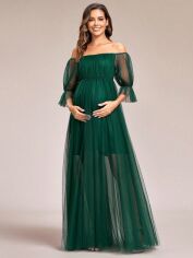 Акція на Плаття для вагітних жіноче SHEIN GD-00167782 L Темно-зелене від Rozetka