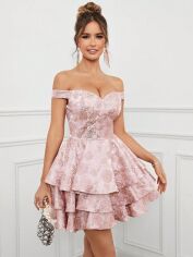 Акція на Сукня жіноча SHEIN GD-00119608 M Світло-рожева від Rozetka