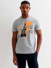 Акція на Футболка бавовняна довга чоловіча Jack & Jones 122073442c18 M Сіра від Rozetka