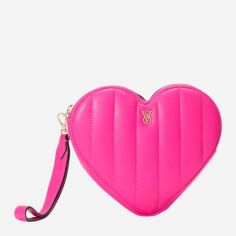 Акція на Сумка клатч жіноча Victoria's Secret 654422371 Рожева від Rozetka