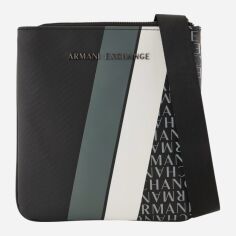 Акція на Сумка планшет через плече маленька Armani Exchange 108849430 Чорна від Rozetka