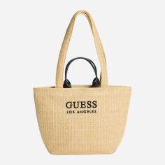 Акція на Сумка жіноча Guess 944471325 Бежева від Rozetka