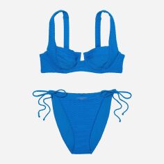 Акція на Купальник роздільний жіночий Victoria's Secret 721895026 36B/M Синій від Rozetka