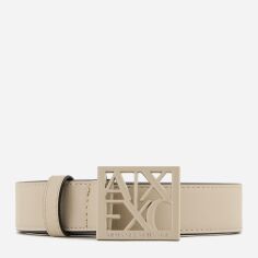 Акція на Ремінь жіночий Armani Exchange 800882457 32 (95,3 см) Сірий від Rozetka