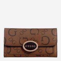 Акція на Гаманець жіночий для карток Guess 335892524 Коричневий від Rozetka
