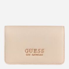 Акція на Гаманець жіночий для карток Guess 510664793 Молочний від Rozetka