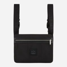 Акція на Рюкзак тканинний 1 л Armani Exchange 312136281 Чорний від Rozetka