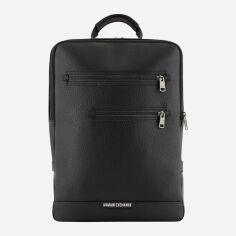Акція на Рюкзак чоловічий 14 л вміщує формат А4 Armani Exchange 763456098 Чорний від Rozetka