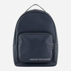 Акція на Рюкзак чоловічий 16 л вміщує формат А4 Armani Exchange 733822309 Синій від Rozetka