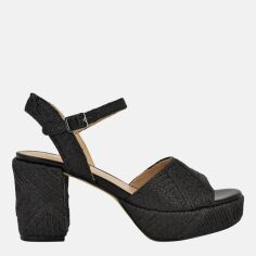 Акція на Жіночі босоніжки Calvin Klein 160143968 40 Чорні від Rozetka