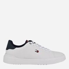 Акція на Чоловічі кеди низькі Tommy Hilfiger 670930982 47 Білі від Rozetka