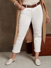 Акція на Джинси Slim fit жіночі Banana Republic 949915711 34 Білі від Rozetka