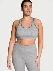 Акція на Топ жіночий Victoria's Secret 220641731 M Сірий( 1159834892) від Rozetka