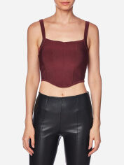Акція на Топ жіночий Guess 257826941 XL Бордовий( 1159834673) від Rozetka