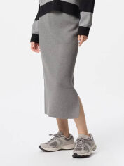 Акція на Спідниця довга осіння жіноча Uniqlo 8245282 M Сіра від Rozetka