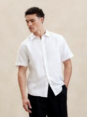 Акція на Сорочка літня чоловіча Banana Republic 578516996 XL Біла від Rozetka