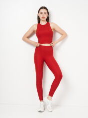 Акція на Спортивний костюм жіночий Uniqlo 959424860 S Червоний від Rozetka