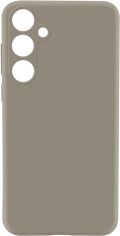 Акція на Панель MAKE Silicone для Samsung Galaxy S25 Plus Silver Shadow (MCL-SS25PSS) від Rozetka