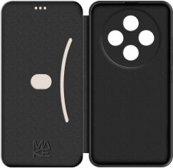 Акція на Чохол-книжка MAKE Flip для Tecno Spark 30 Black (MCP-TS30) від Rozetka